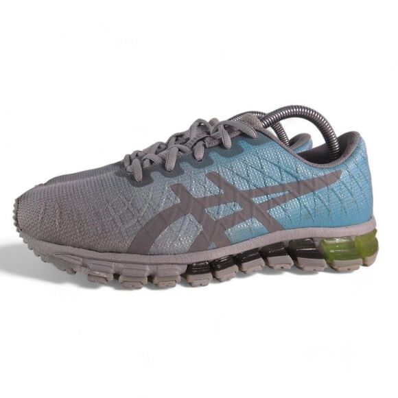 Asics Gel- Quantum 180 v4 "Ice Mint" Grey / Blue 1022A098 Women's 9 - Picture 2 of 11